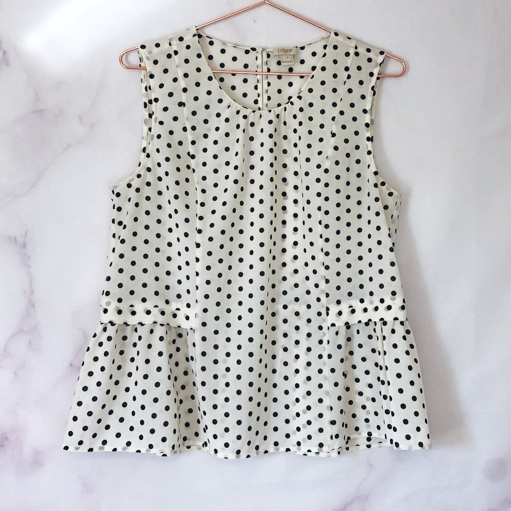J.Crew Factory Flounce Top - Picture 1 of 4